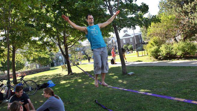 Slackliners Only Exist If You Look Directly At&nbsp;Them